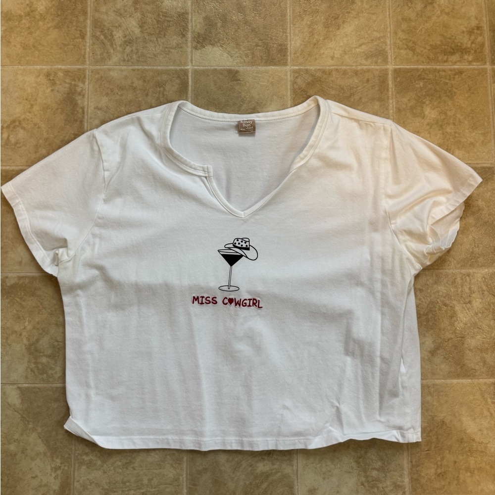 Miss Cowgirl White T-Shirt